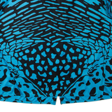 Womens Printed Blouse Blue Spotted L