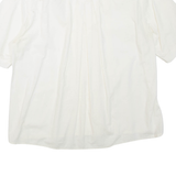Womens Shirt White Collared L