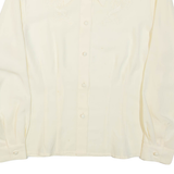 DOROTHY PERKINS Womens Shirt Beige Collared Long Sleeve UK 14
