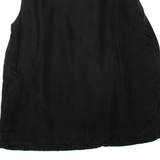 DEVILLE Womens Vest Black Sleeveless L