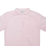 Womens Shirt Pink Collared M