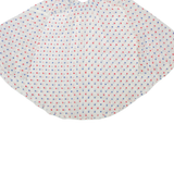 Cape Womens Printed Blouse White Spotted S