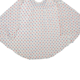 Cape Womens Printed Blouse White Spotted S