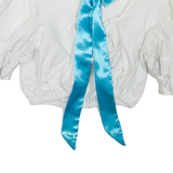 Womens Cropped Blouse White M