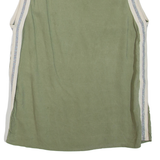 ZARA Womens Vest Green Sleeveless S