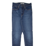 LEVI'S Mile High Womens Jeans Blue Slim Skinny Stone Wash W27 L30