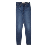 LEVI'S Mile High Womens Jeans Blue Slim Skinny Stone Wash W27 L30