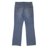 CALVIN KLEIN JEANS Womens Jeans Blue Regular Bootcut Stone Wash W29 L29