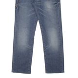 ENERGIE Mens Jeans Blue Regular Straight Stone Wash W30 L27