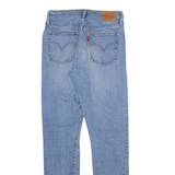 LEVI'S 501S Jeans Distressed Mens Blue Skinny Straight W27 L32