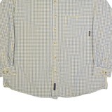 TIMBERLAND Weathergear Mens Shirt Yellow Check Long Sleeve XL