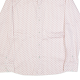 TED BAKER Mens Shirt Pink Crazy Pattern Long Sleeve M