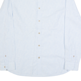 TED BAKER Mens Shirt Blue Floral Long Sleeve M
