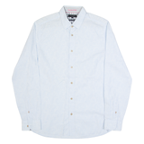 TED BAKER Mens Shirt Blue Floral Long Sleeve M