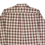 TOMMY HILFIGER Mens Shirt Red Check Long Sleeve XL