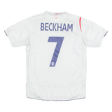 UMBRO England FC Mens Football Shirt Jersey White Crew Neck M