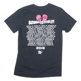 GILDAN 50 Seconds Of Summer Mens Band T-Shirt Black Crew Neck M