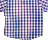 WRANGLER Mens Shirt Blue Check L