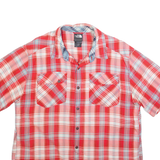 THE NORTH FACE Mens Shirt Red Check M