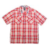 THE NORTH FACE Mens Shirt Red Check M