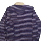 WRANGLER Mens Shirt Blue Spotted Long Sleeve M