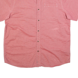 THE NORTH FACE Mens Shirt Red Striped XL