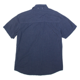 LEVI'S Mens Plain Shirt Blue S