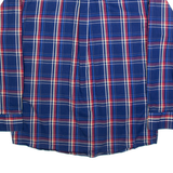 WRANGLER Mens Shirt Blue Check Long Sleeve L