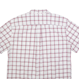 TOMMY HILFIGER Mens Shirt White Check XL