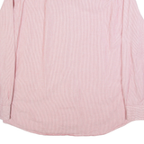 NAUTICA Mens Shirt Pink Striped Long Sleeve L