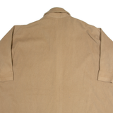 GIUSY BRESCIANI Womens Overcoat Coat Brown 90s L