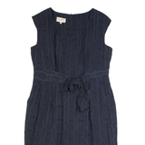 LAURA ASHLEY Womens Pencil Dress Black Sleeveless Midi UK 16