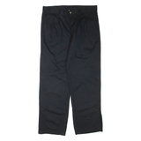 DICKIES Womens Trousers Black Regular Straight W34 L30