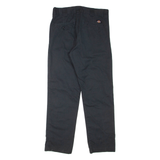 DICKIES Mens Trousers Black Slim Tapered W30 L30