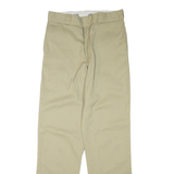 DICKIES Mens Trousers Beige Regular Straight W32 L34