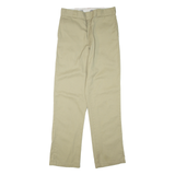 DICKIES Mens Trousers Beige Regular Straight W32 L34