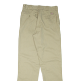 DICKIES Mens Trousers Beige Regular Straight W32 L34