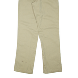 DICKIES Mens Trousers Beige Regular Straight W32 L34