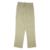DICKIES Mens Trousers Beige Regular Straight W32 L34
