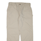 CARHARTT Mens Trousers Beige Regular Straight W38 L32