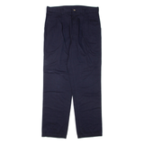 WRANGLER Mens Trousers Blue Regular Tapered W34 L32