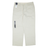 NAUTICA Mens Trousers Beige Regular Straight W38 L30