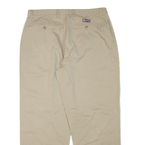 CHAPS Mens Trousers Beige Regular Tapered W36 L32