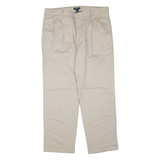 NAUTICA Mens Trousers Beige Regular Tapered W36 L30