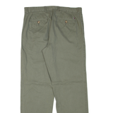 TOMMY HILFIGER Mens Trousers Green Regular Straight W33 L32