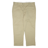 DICKIES Mens Trousers Beige Regular Tapered W42 L30