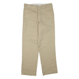 DICKIES Mens Trousers Beige Regular Straight W32 L30