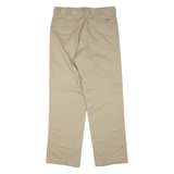 DICKIES Mens Trousers Beige Regular Straight W32 L30