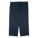 DICKIES Womens Trousers Blue Regular Straight W40 L27