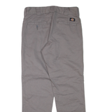 DICKIES Mens Trousers Grey Regular Straight W31 L30